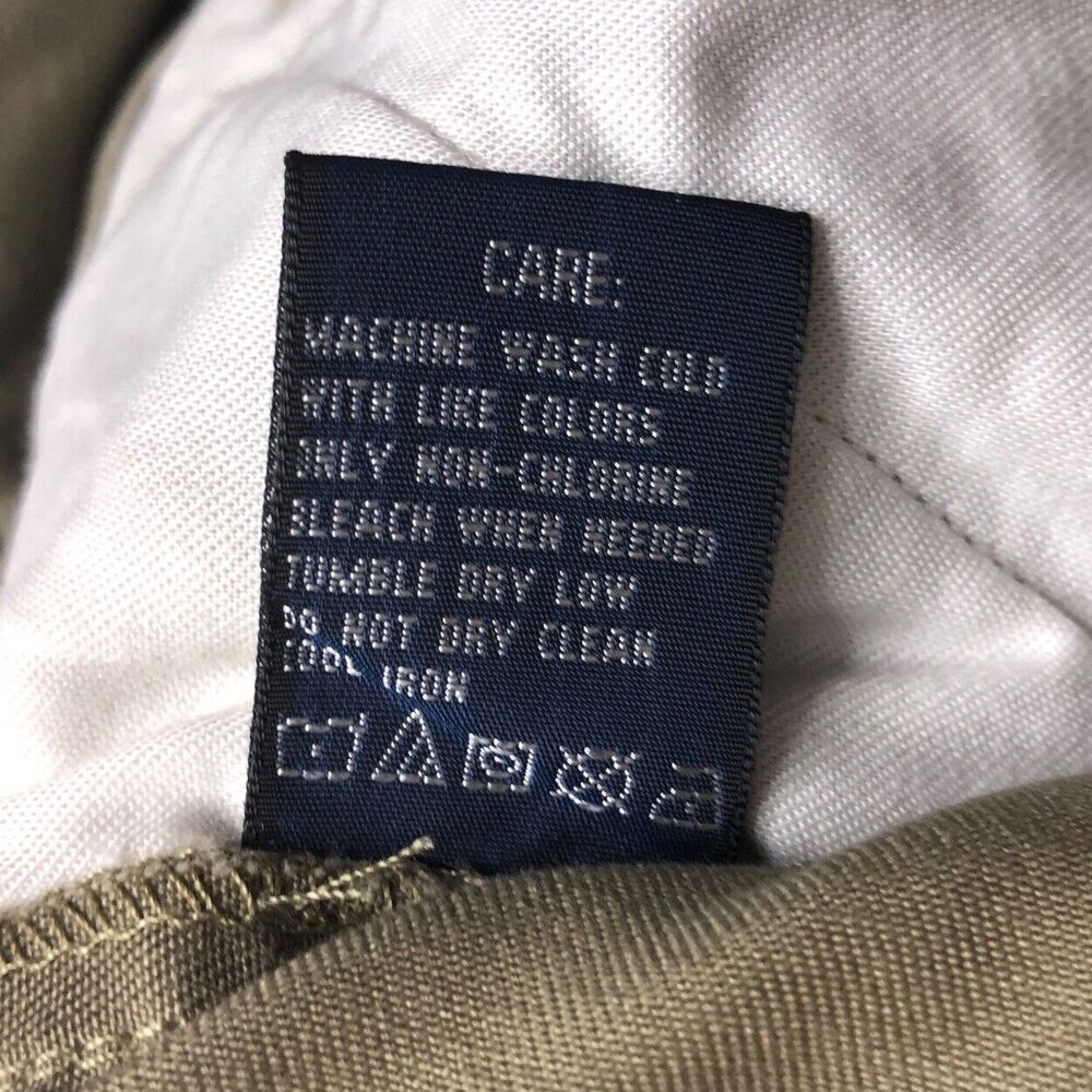 Vintage Ralph‎ Lauren Shorts Womens 4 Brown Bermuda Mid Rise Button Fly Safari - Picture 5 of 14